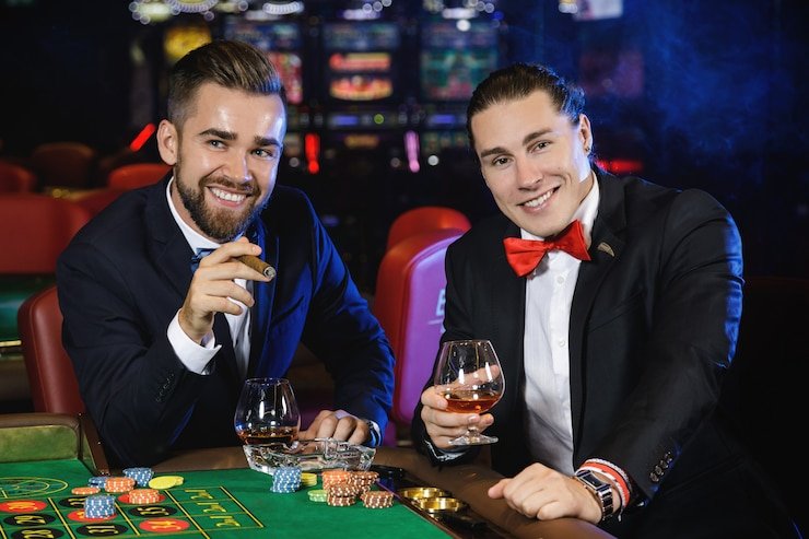 Antarmuka meja roulette Bikini Paradise dengan tampilan roda live dan opsi penempatan taruhan